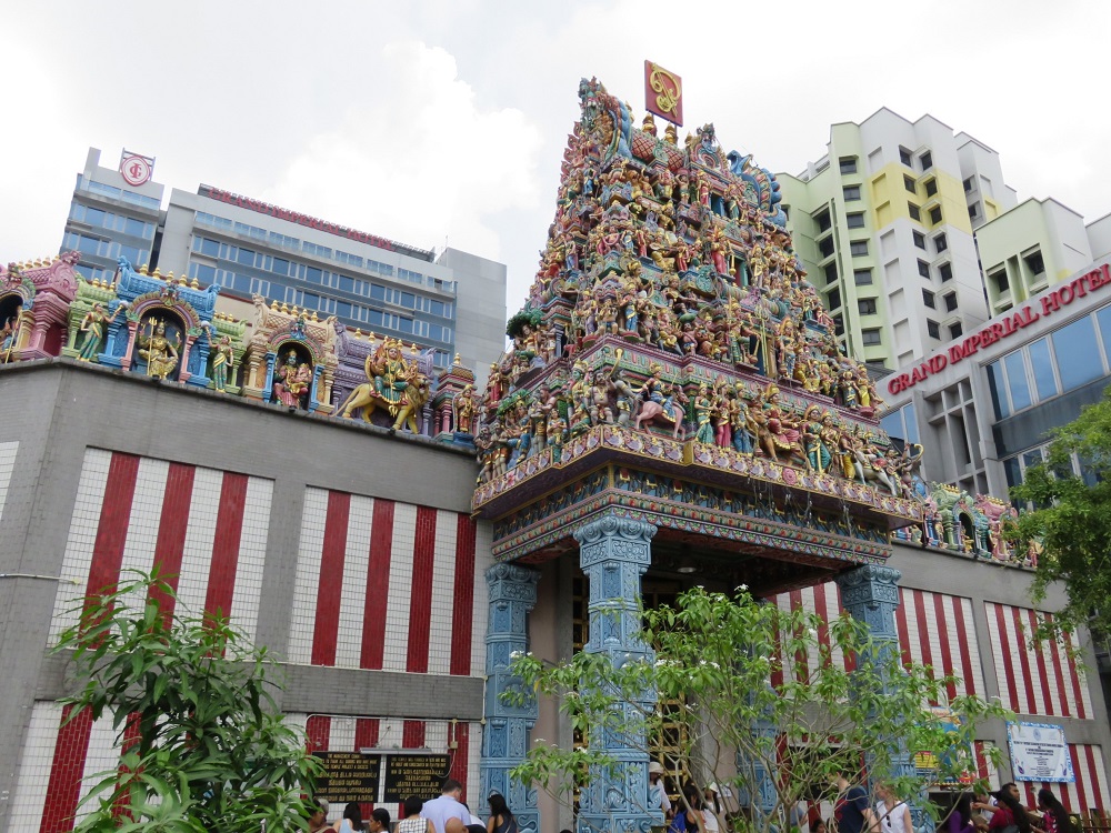 シンガポール2016 -Sri Veeramakaliamman 寺院