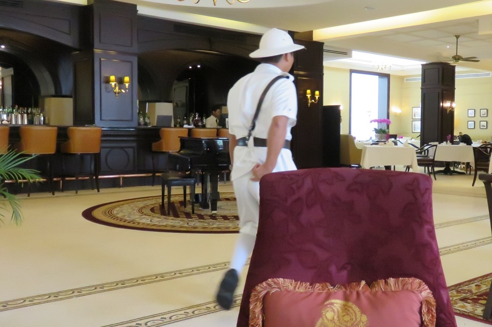 シンガポール2016-The Majestic Hotelティーラウンジジャングルクルーズ？
