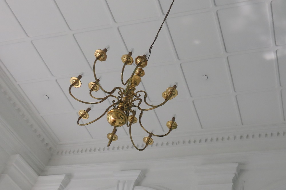 シンガポール2016-Raffles Hotel5シャンデリア