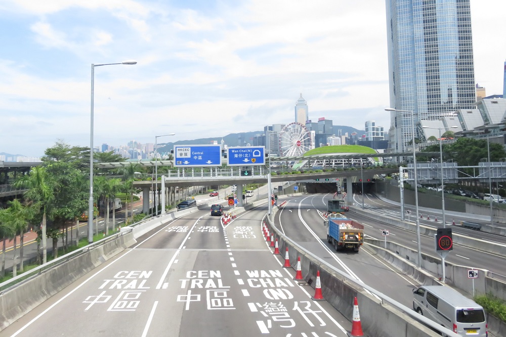 香港の街