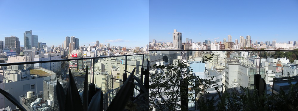 テラス景色・昼