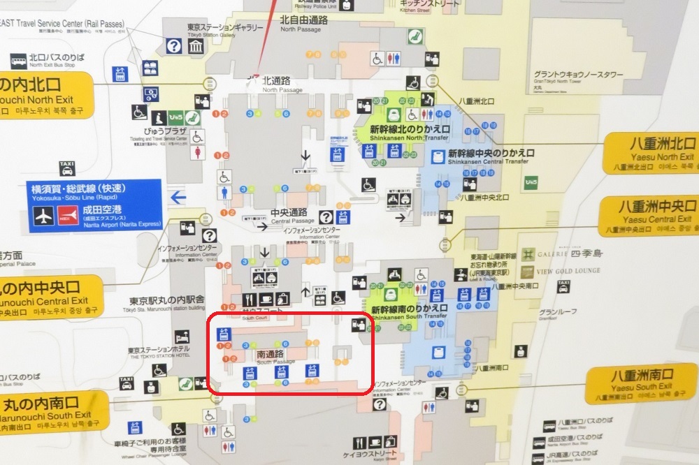 東京駅は迷路