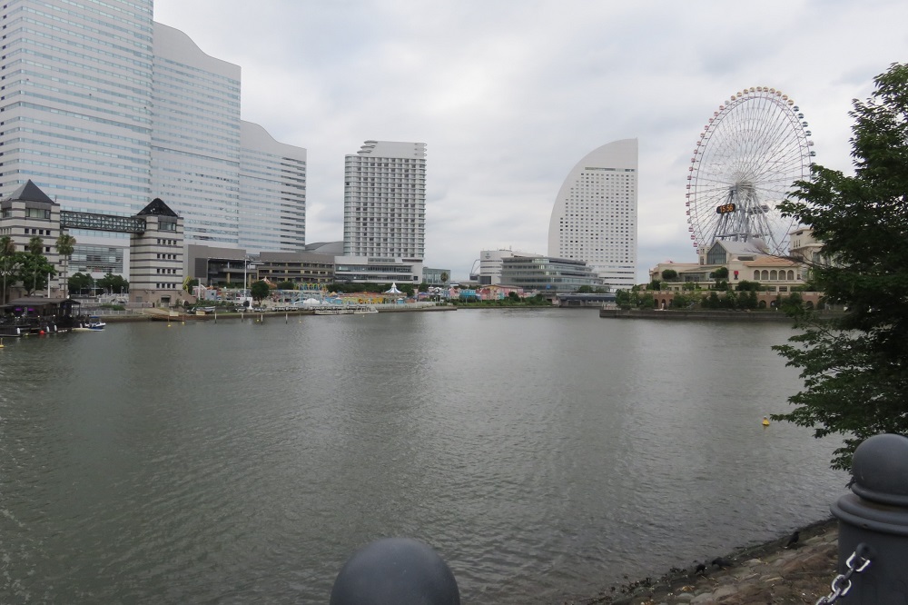 横浜ベイエリア散歩2汽車道からヨコハマ グランド インターコンチネンタル ホテル