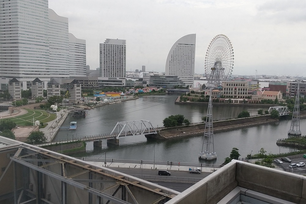 横浜桜木町ワシントンホテル5部屋からの眺め1